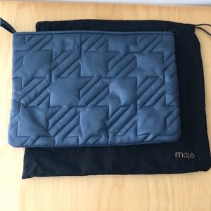 MAJE clutch (can be used as iPad case)